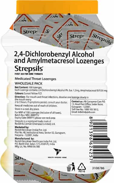 Strepsils Lozenge Jar 1'S