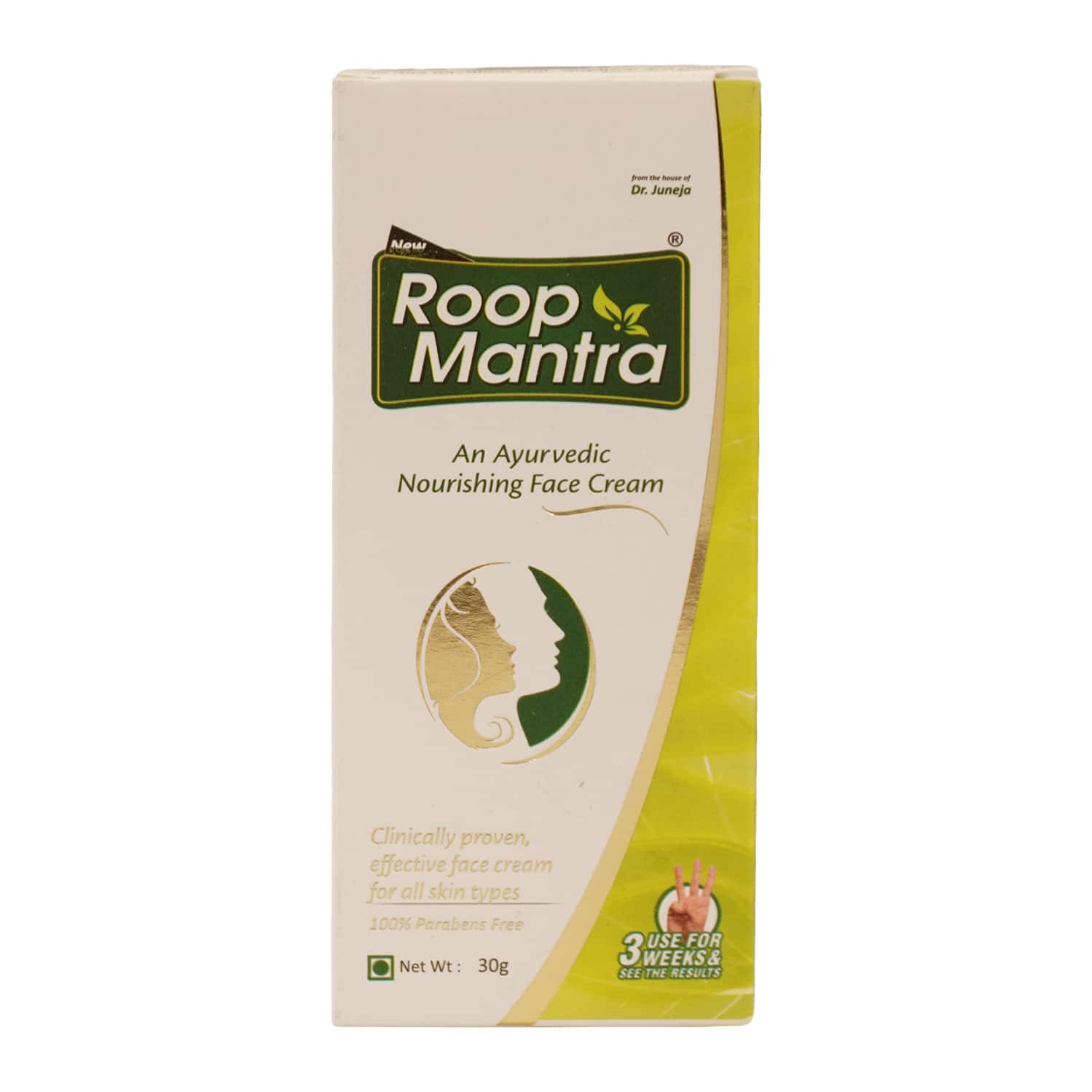 New Roop Mantra Ayurvedic Medicnal Cream Tube Of 30gm