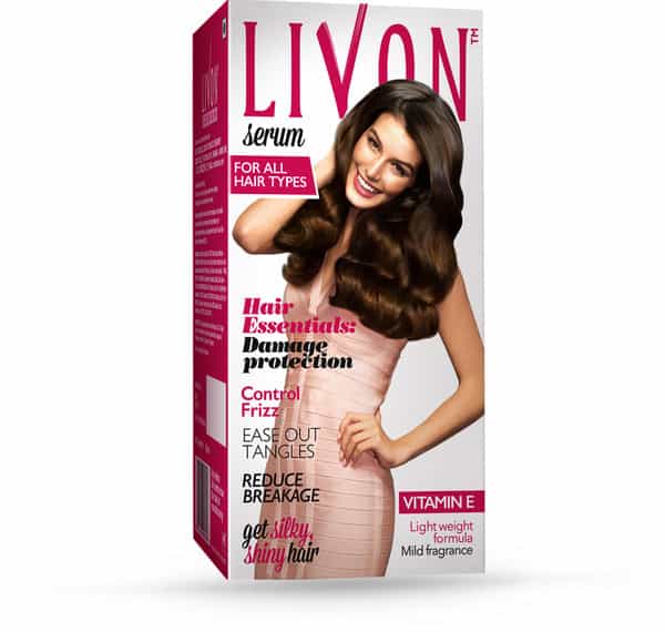 Livon Hair Serum For Women & Men For Smooth Frizz Free & Glossy Hair 100Ml