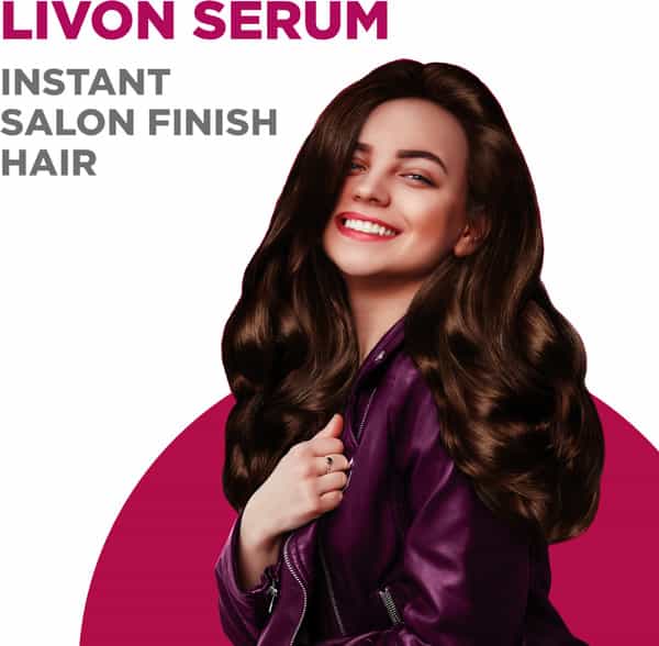 Livon Hair Serum For Women & Men For Smooth Frizz Free & Glossy Hair 100Ml