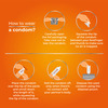 Skore Orange Flavoured With Additional Lubrication 1500+ Dots Condom 10 No's