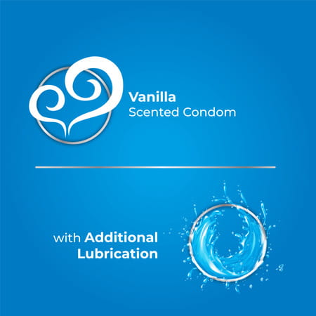 Skore Blues Blue Coloured Box Of 10 Condoms