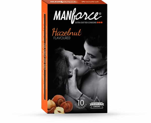 Manforce Hazelnut Condom Box Of 10