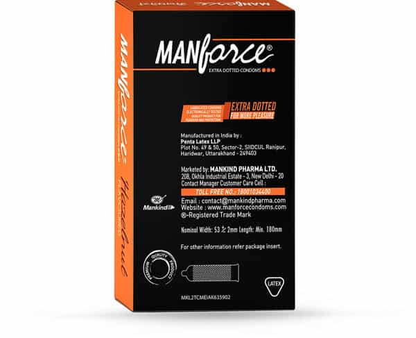 Manforce Hazelnut Condom Box Of 10