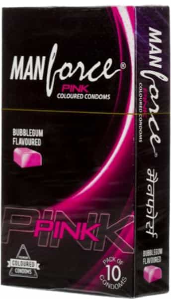 Manforce Bubblegum Flavoured Condoms Pack Of 10