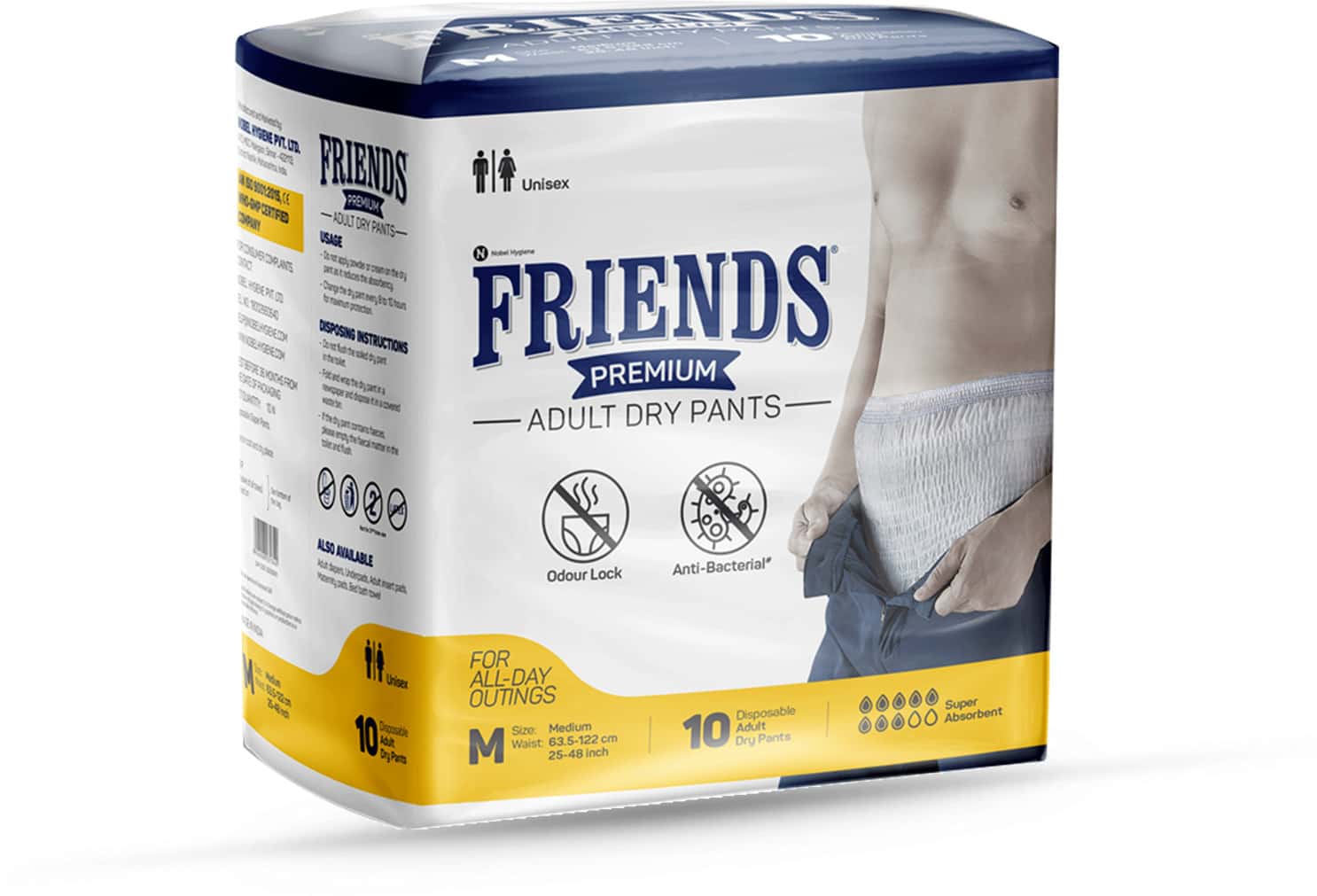 Buy FRIENDS PREMIUM ADULT DIAPERS PANT 