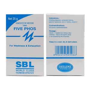 Sbl Five Phos Tablets 25gm