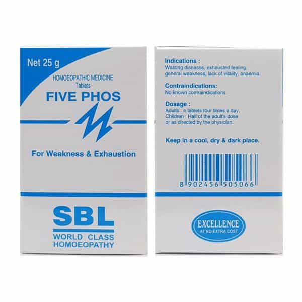 Sbl Five Phos Tablets 25Gm