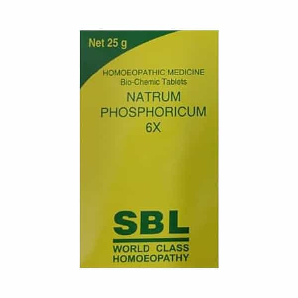 Sbl Natrium Phosphoricum 6X Tablets 25Gm