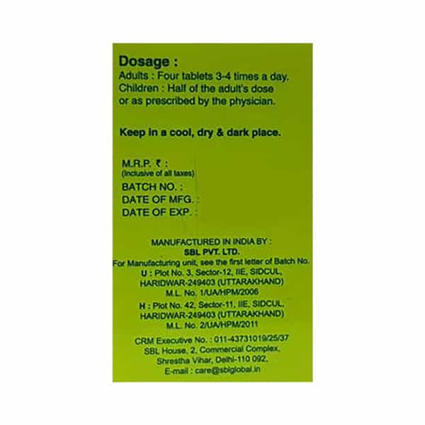 Sbl Calcarea Phosphoricum 12X Tablets 25Gm