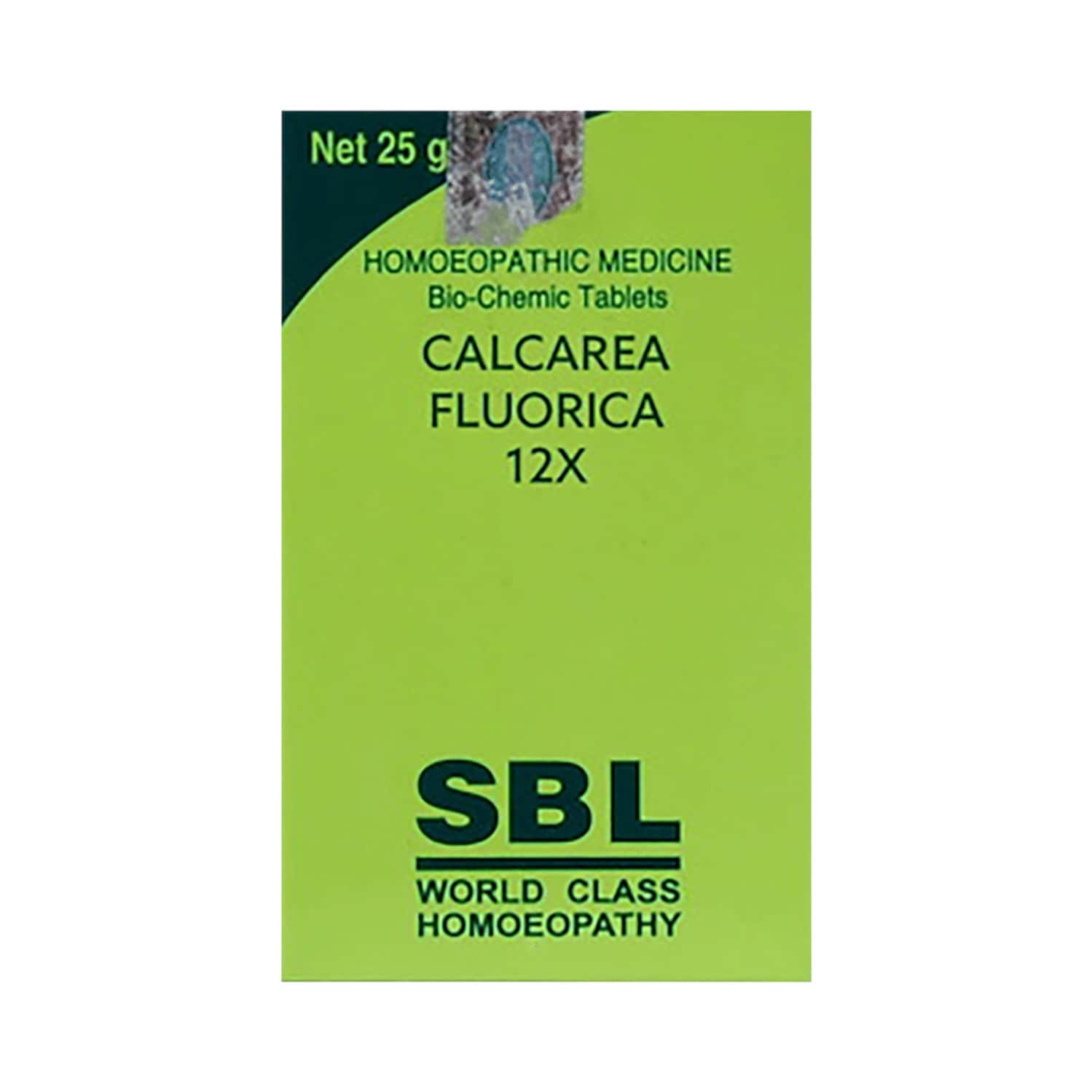 Sbl Calcarea Fluorica 12x Tablets 25gm
