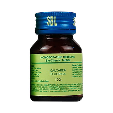 Sbl Calcarea Fluorica 12x Tablets 25gm