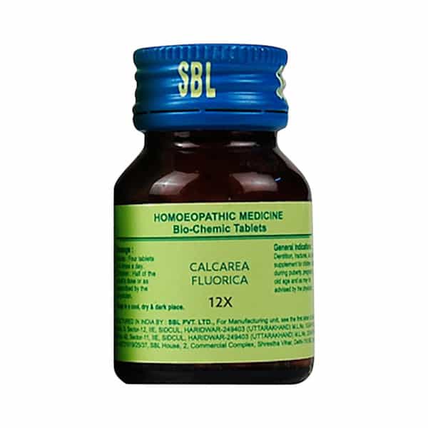 Sbl Calcarea Fluorica 12X Tablets 25Gm