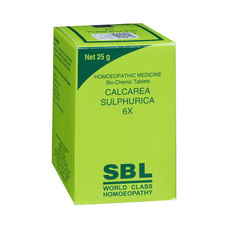 Sbl Calcarea Sulphuricum 6x Tablets 25gm