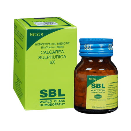Sbl Calcarea Sulphuricum 6x Tablets 25gm