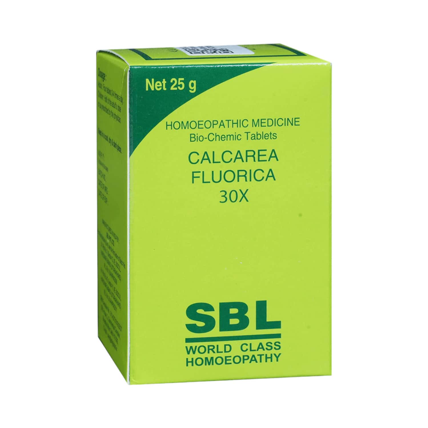 Sbl Calcarea Fluorica 30x Tablets 25gm