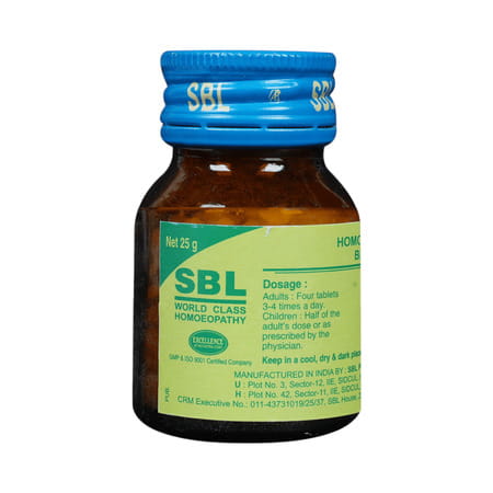 Sbl Calcarea Fluorica 30x Tablets 25gm