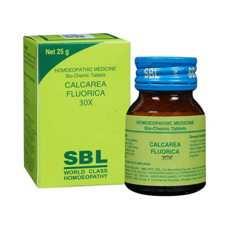 Sbl Calcarea Fluorica 30x Tablets 25gm