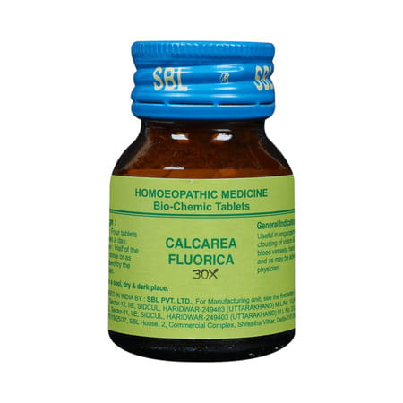 Sbl Calcarea Fluorica 30x Tablets 25gm