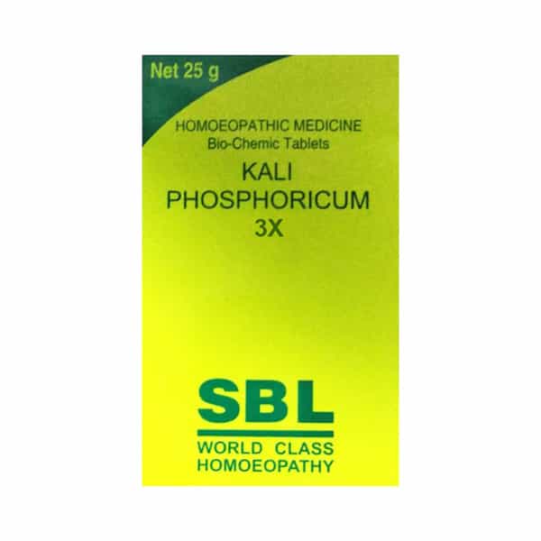 Sbl Kali Phosphoricum 3X Tablets 25Gm