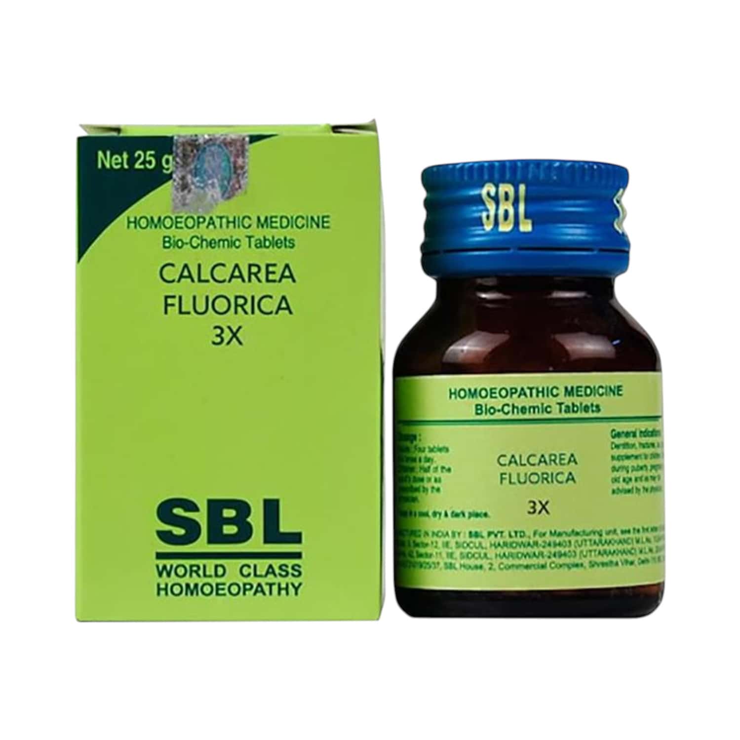 Sbl Calcarea Fluorica 3x Tablets 25gm
