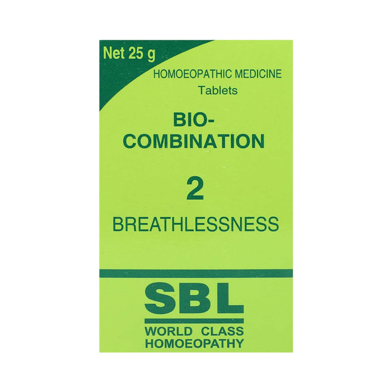 Sbl Bio Combination No 2 Tablets 25gm