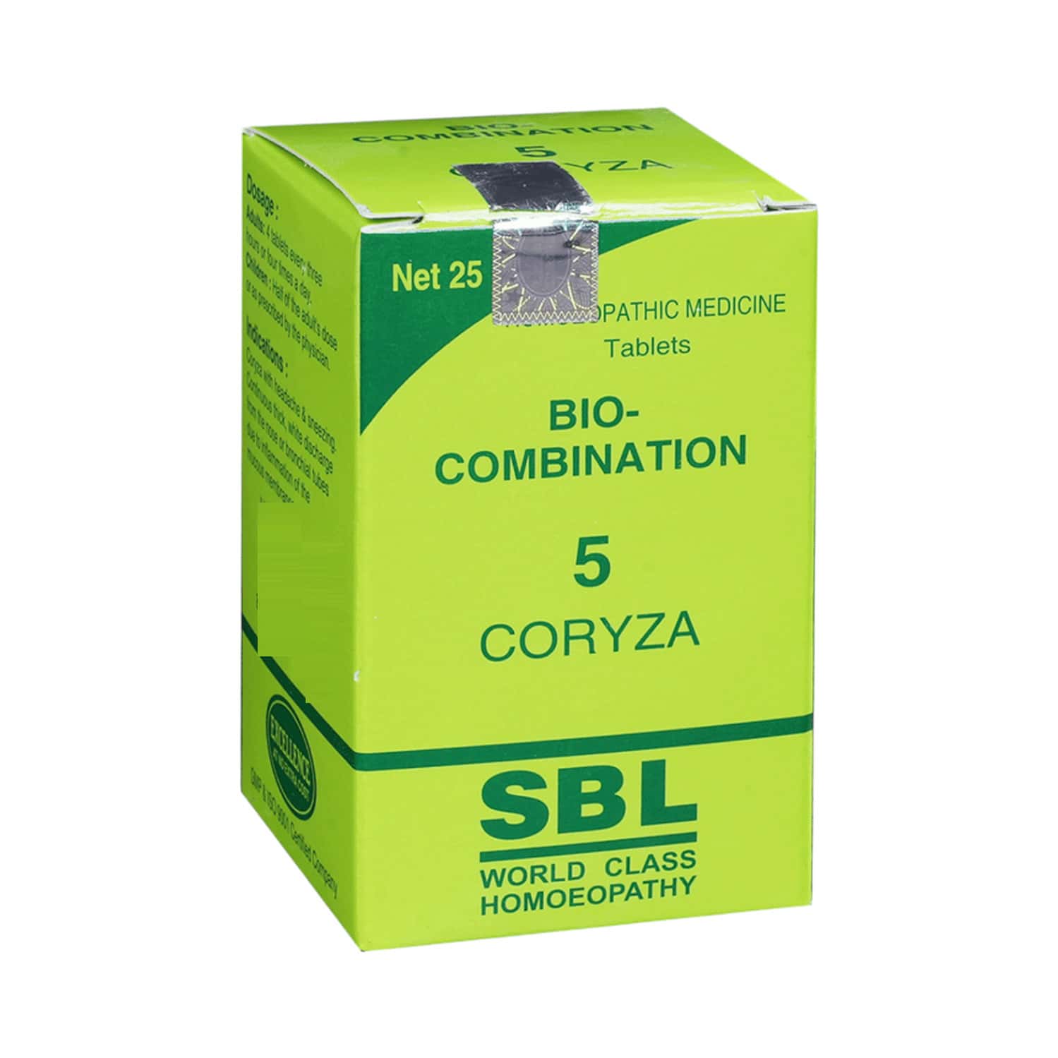 Sbl Bio Combination No 5 Tablets 25gm