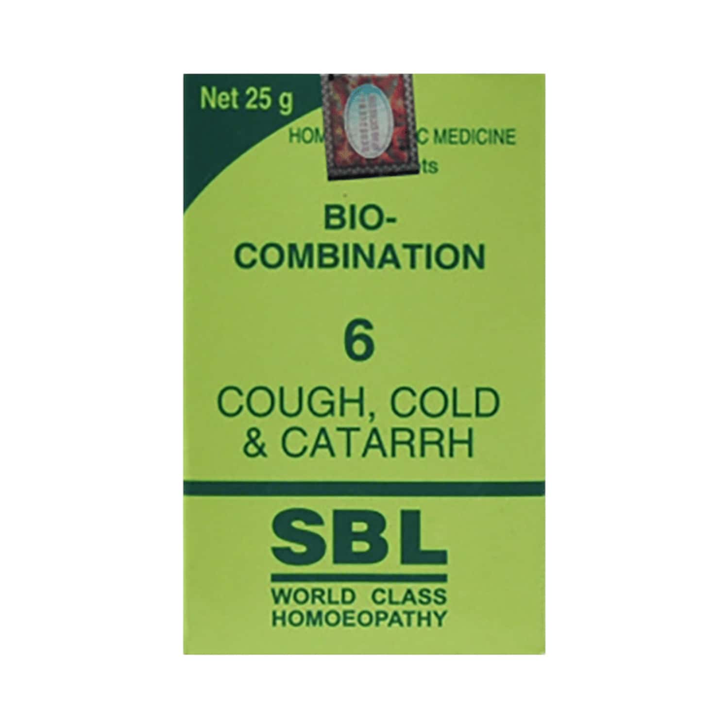Sbl Bio Combination No 6 Tablets 25gm