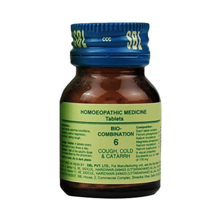 Sbl Bio Combination No 6 Tablets 25gm