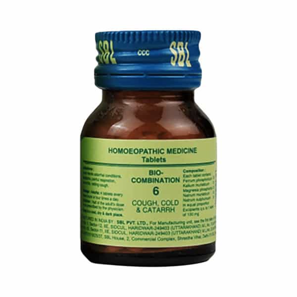 Sbl Bio Combination No 6 Tablets 25Gm