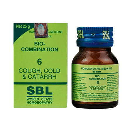 Sbl Bio Combination No 6 Tablets 25gm
