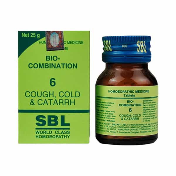 Sbl Bio Combination No 6 Tablets 25Gm