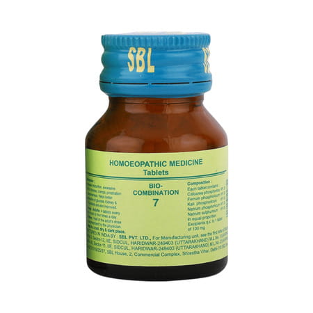 Sbl Bio Combination No 7 Tablets 25gm