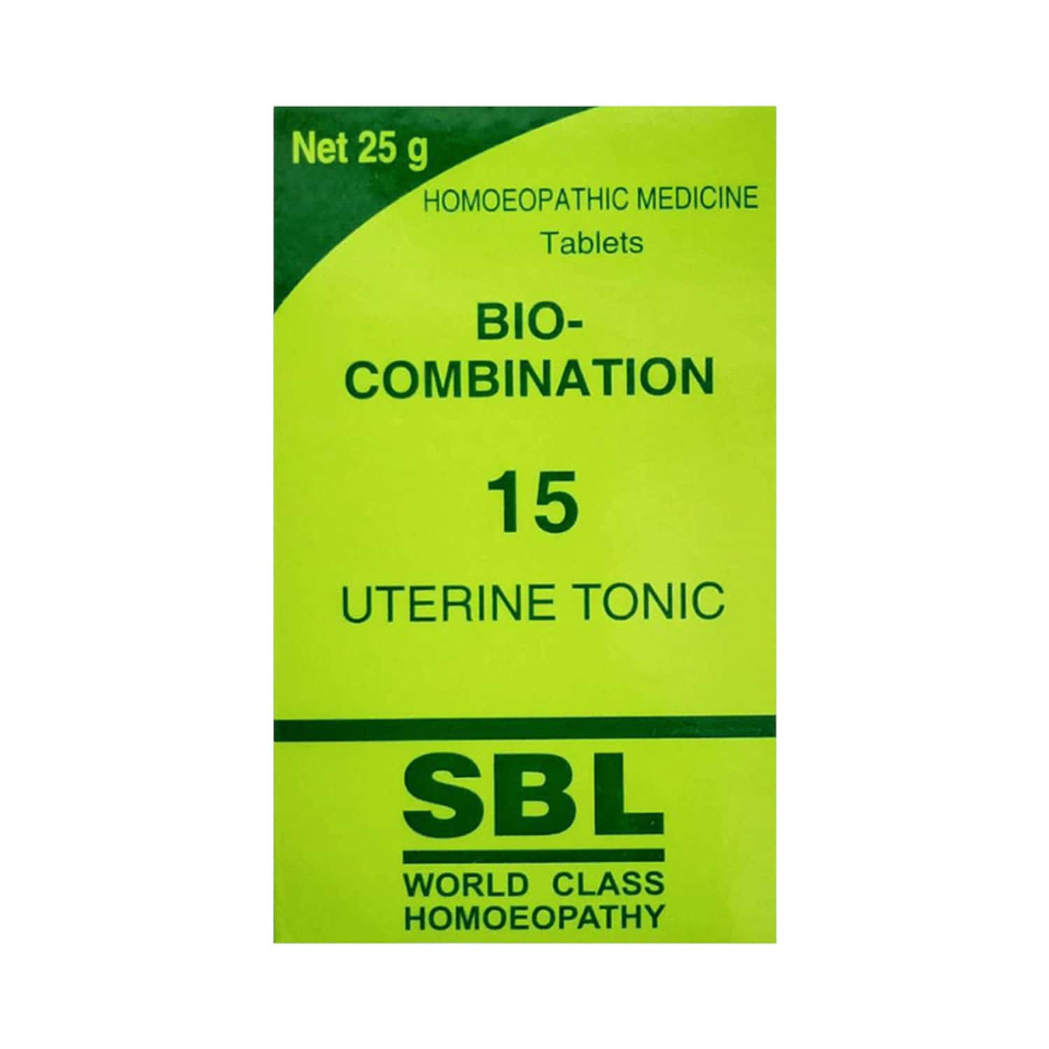 Sbl Bio Combination No 15 Tablets 25gm