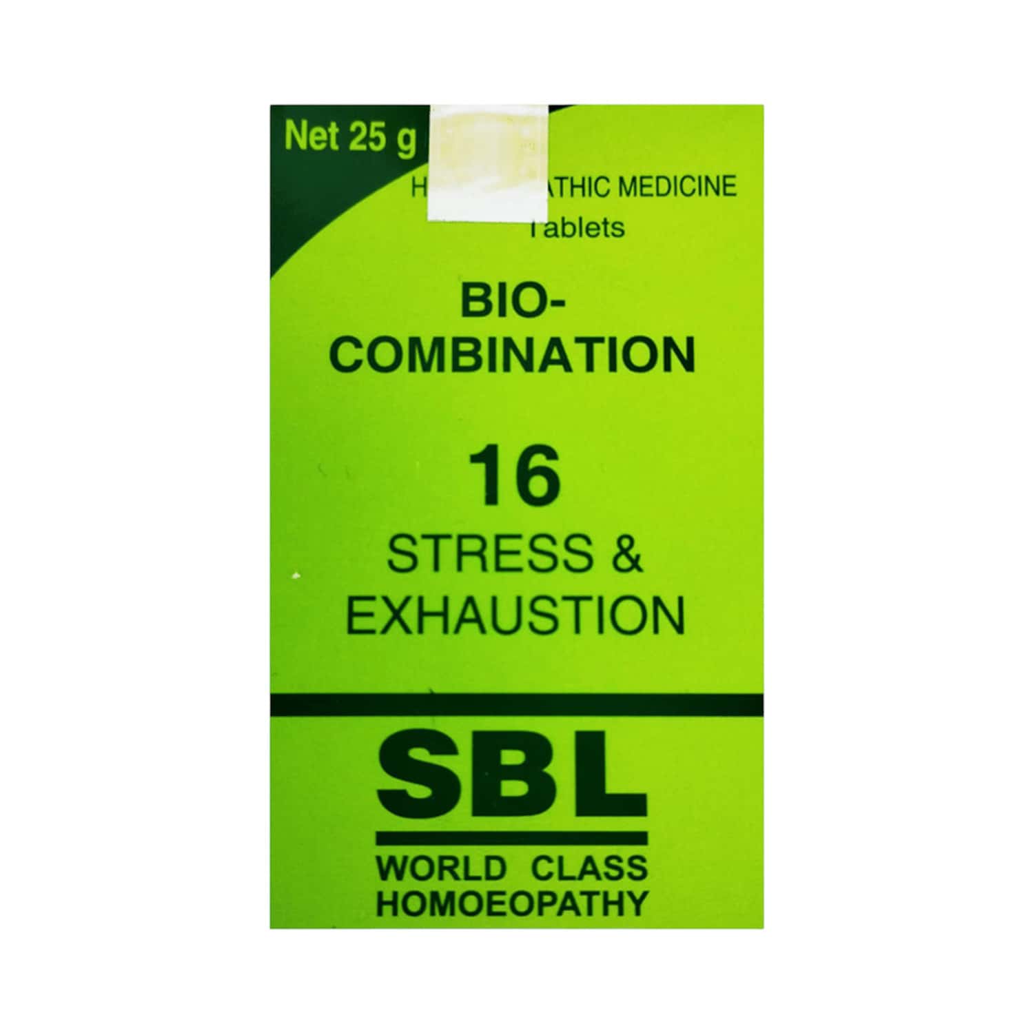 Sbl Bio Combination No 16 Tablets 25gm