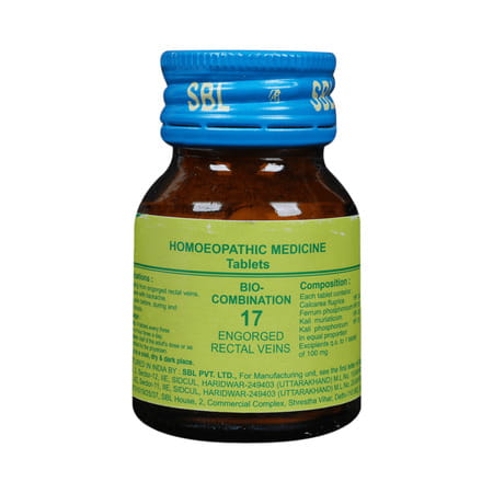 Sbl Bio Combination No 17 Tablets 25gm
