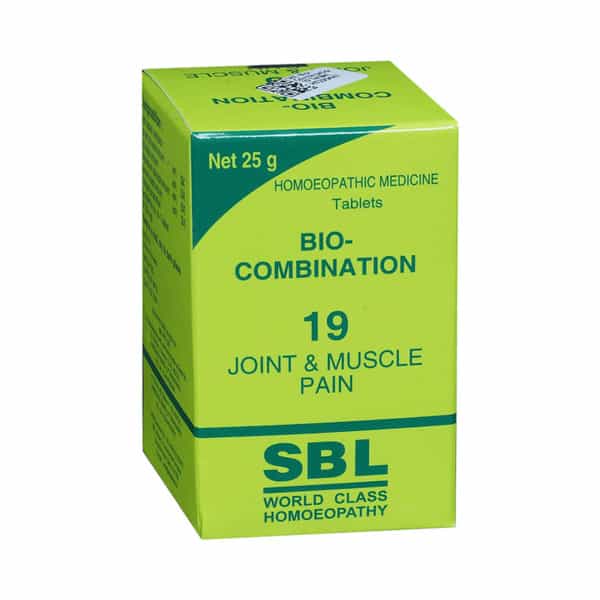 Sbl Bio Combination No 19 Tablets 25Gm