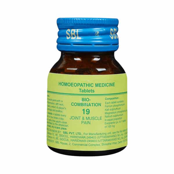 Sbl Bio Combination No 19 Tablets 25Gm