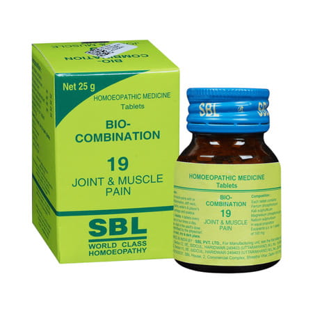 Sbl Bio Combination No 19 Tablets 25gm