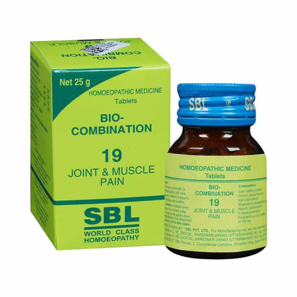 Sbl Bio Combination No 19 Tablets 25Gm