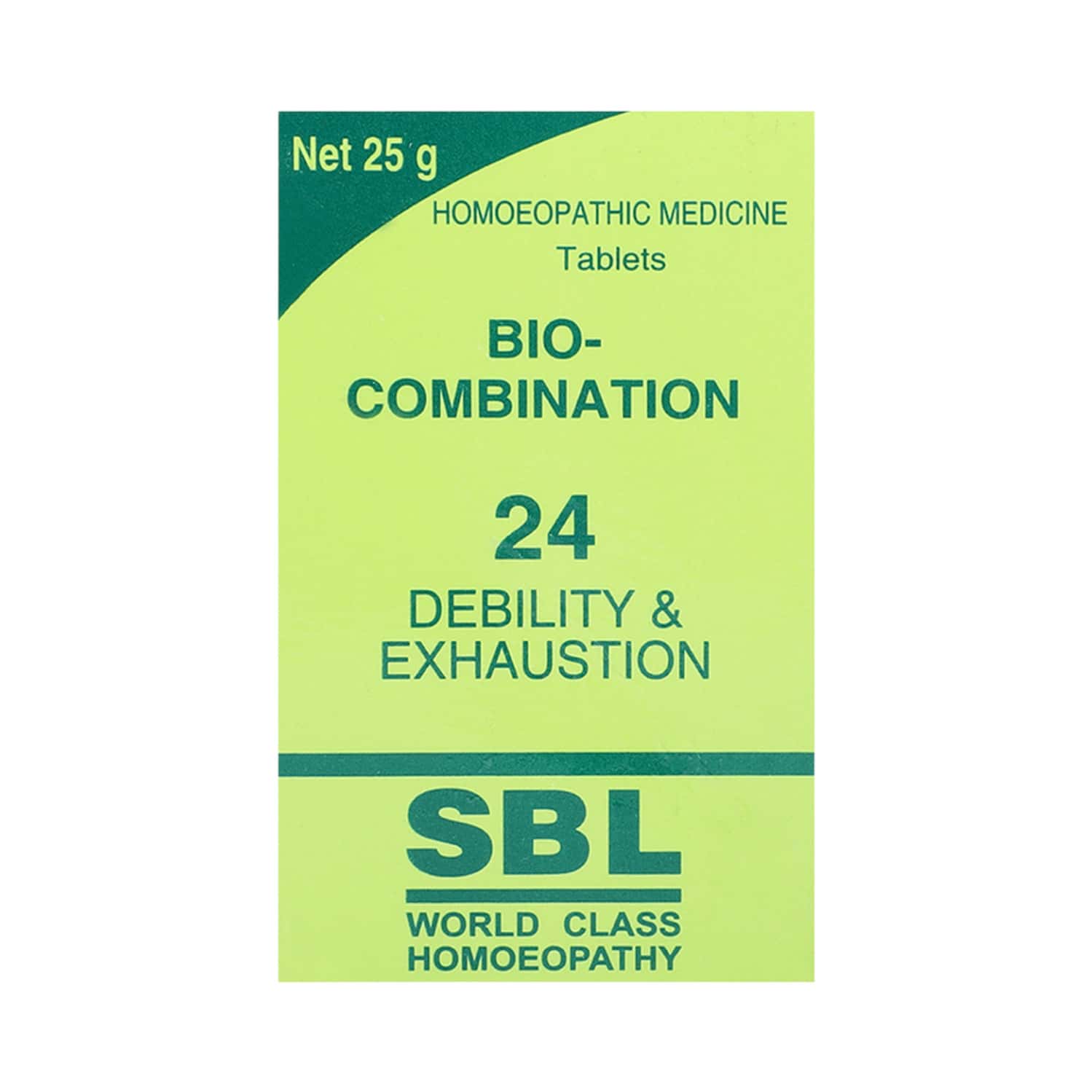 Sbl Bio Combination No 24 Tablets 25gm
