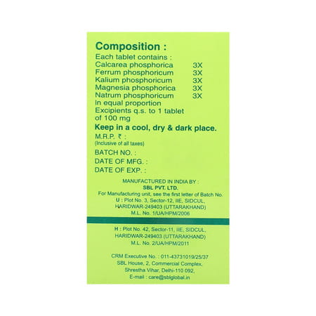 Sbl Bio Combination No 24 Tablets 25gm