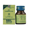Sbl Bio Combination No 26 Tablets 25Gm