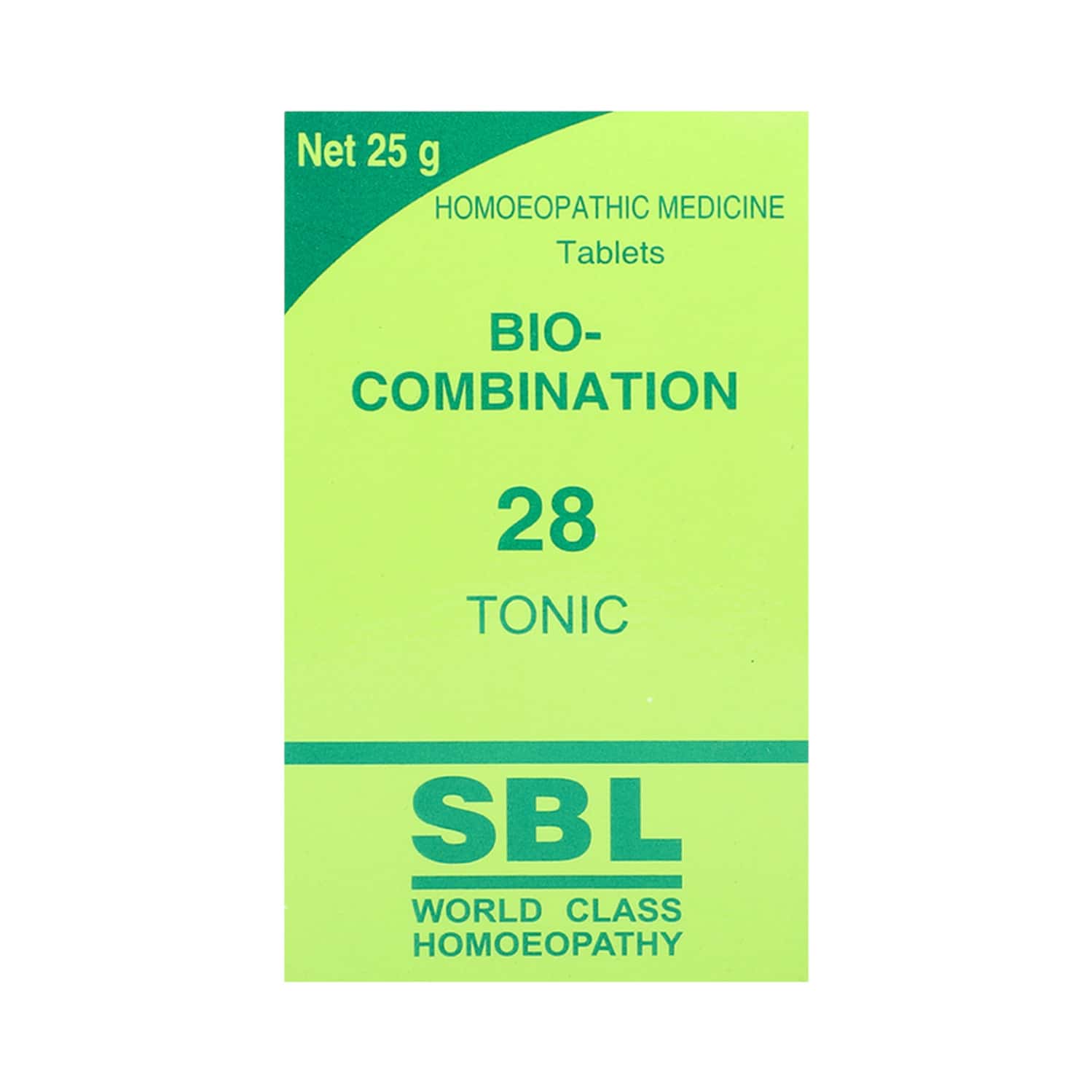 Sbl Bio Combination No 28 Tablets 25gm