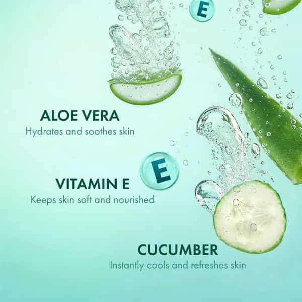 Himalaya Hydrating Aloe Vera Face Wash With Cucumber Extract | Softens & Cools Dry Skin 100Ml