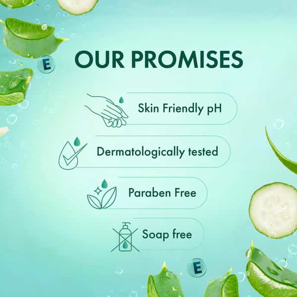 Himalaya Hydrating Aloe Vera Face Wash With Cucumber Extract | Softens & Cools Dry Skin 100Ml