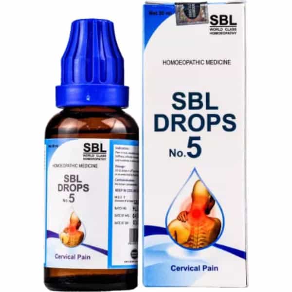 Sbl Cervical Pain No 5 Drops 30Ml