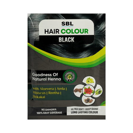 Sbl Hair Colour Black Sachets 12'S