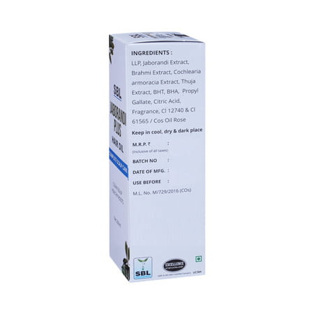 Sbl Jaborandi Plus Hair Oil 200ml