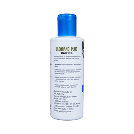 Sbl Jaborandi Plus Hair Oil 200ml